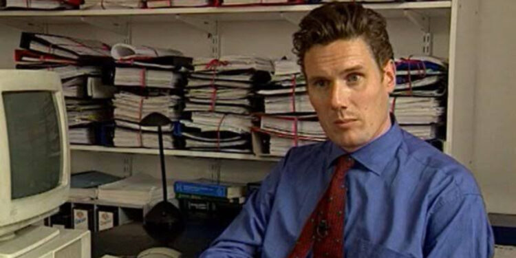 Young Keir Starmer