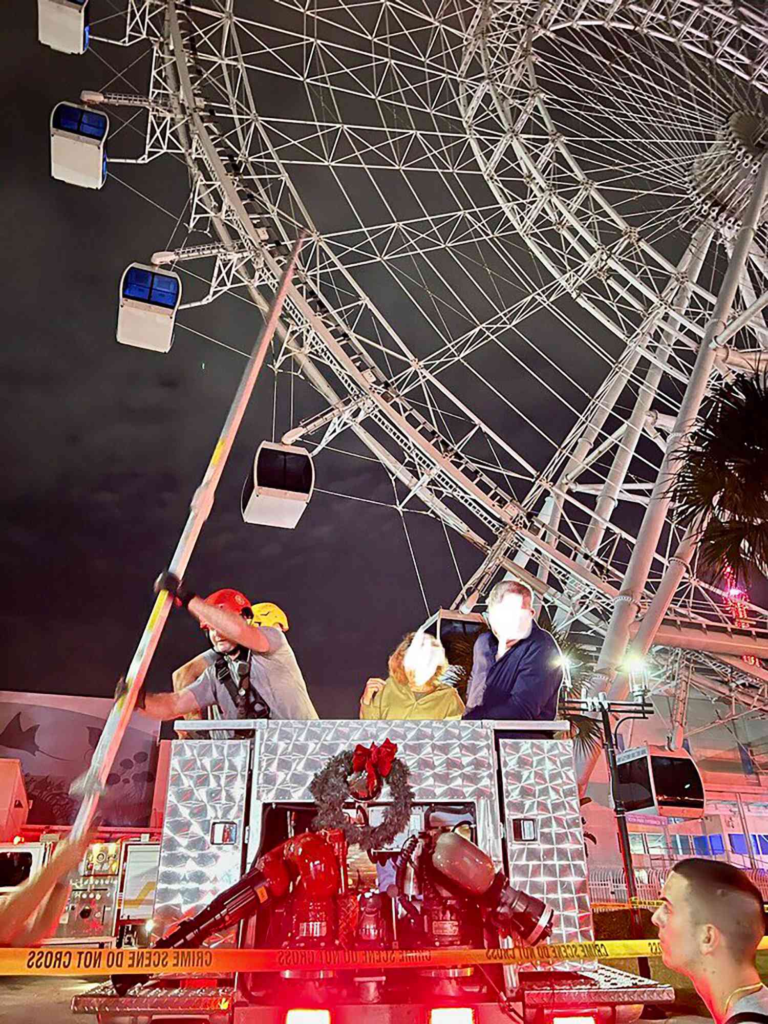 Man Bravely Rescues Girl Dangling from Ferris Wheel
