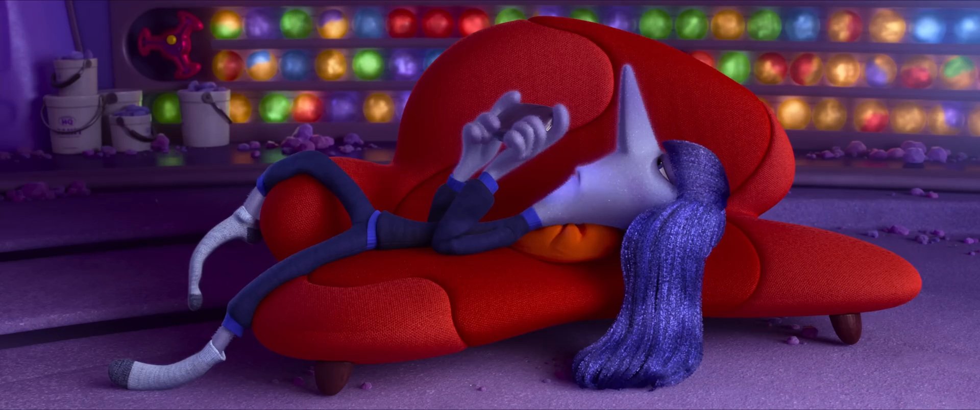 Ennui played by Adele Exarchopoulos scene Inside Out 2 Hits $1.251 Billion Making It Pixar’s Top-Grossing Movie Ever