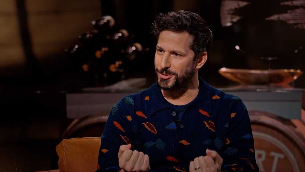 Andy Samberg during Heart to Hart interview Andy Samberg Discusses the Challenges and Exhaustion of His Time on SNL