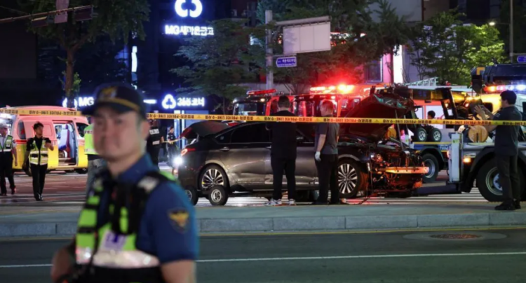 9 People Dead, Several Injured in Tragic Seoul Incident as Car Ploughs into Crowd