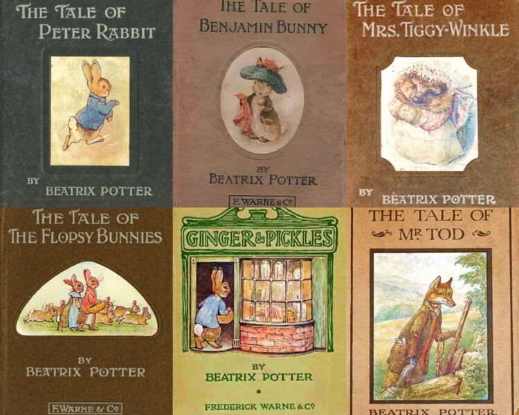 Beatrix Potter's original Peter Rabbit book series