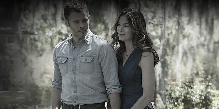 James Marsden and Michelle Monaghan in The Best of Me