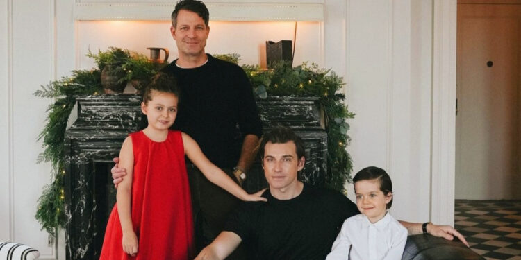 Jeremiah Brent and Nate Berkus and their kids