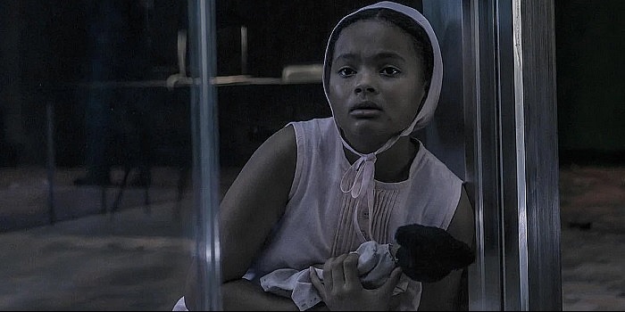 Jordana Blake as Hannah Bankole in The Handmaid's Tale