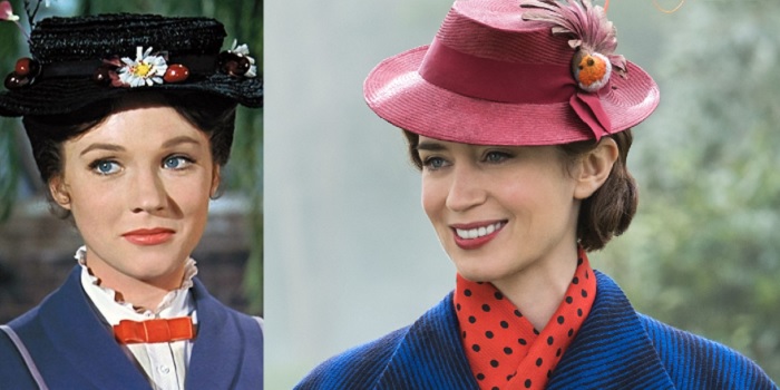 Julie Andrews And Emily Blunt As Mary Poppins