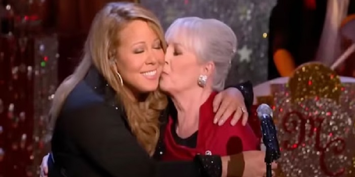 Mariah Carey and her mom