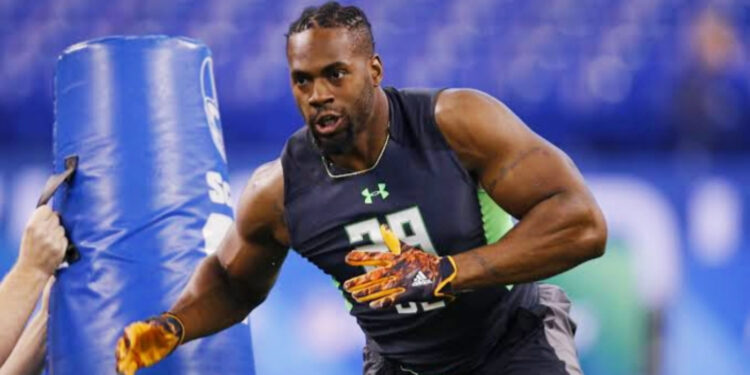 Matthew Judon playing for Grand Valley State