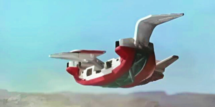 Pterodactyl Dinozord in MMPR series