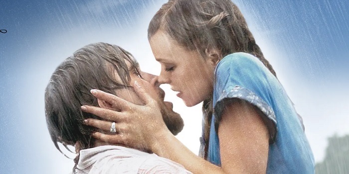 Rachel McAdams and Ryan Gosling in The Notebook