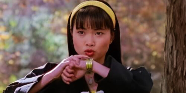 Thuy Trang as Trini Kwan in MMPR series