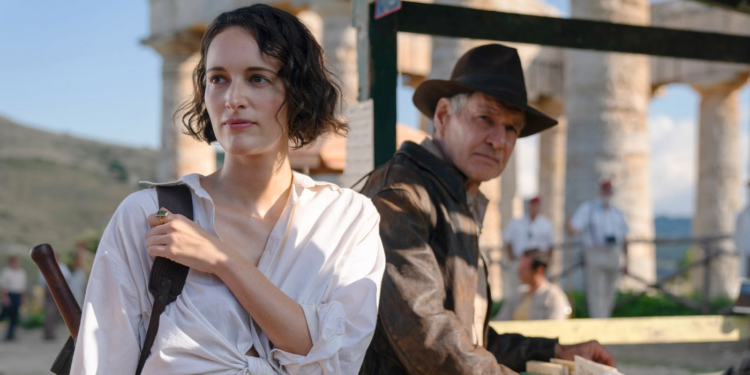 Harrison Ford and Phoebe Waller-Bridge in Indiana Jones and the Dial of Destiny (2023)