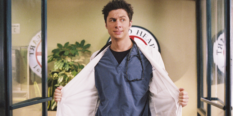 Zach Braff in Scrubs 