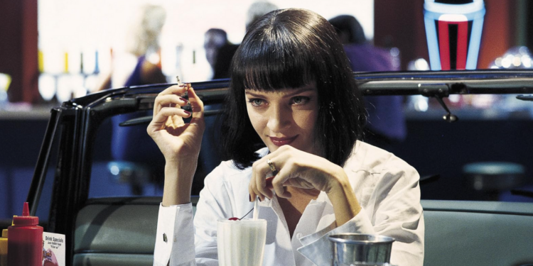 Pulp Fiction Cast: Uma Thurman as Mia Wallace