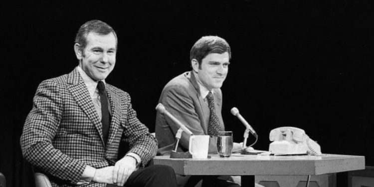 Phil Donahue and Johnny Carson - Dayton Arena Project