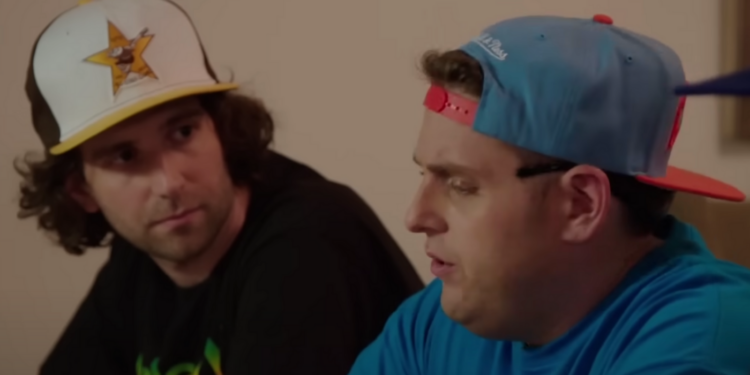 Kyle Mooney and Jonah Hill