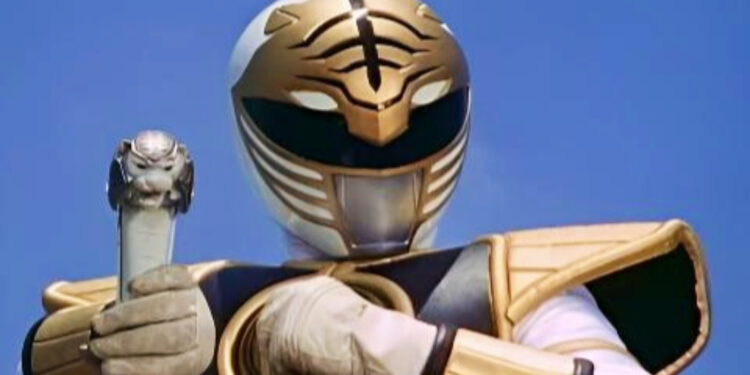 White Ranger in Mighty Morphin Power Rangers