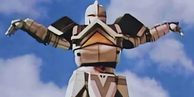 White Shogunzord in MMPR series