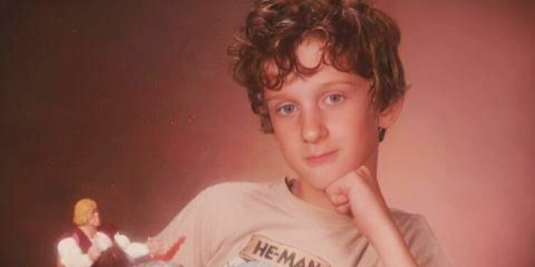 Young Dustin Diamond