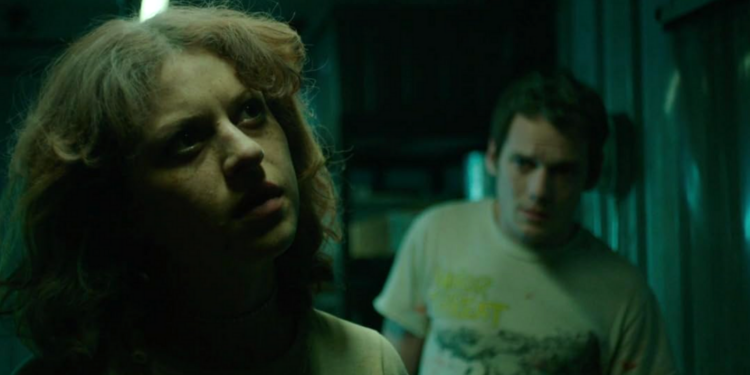 Alia Shawkat and Anton Yelchin in Green Room (2015)