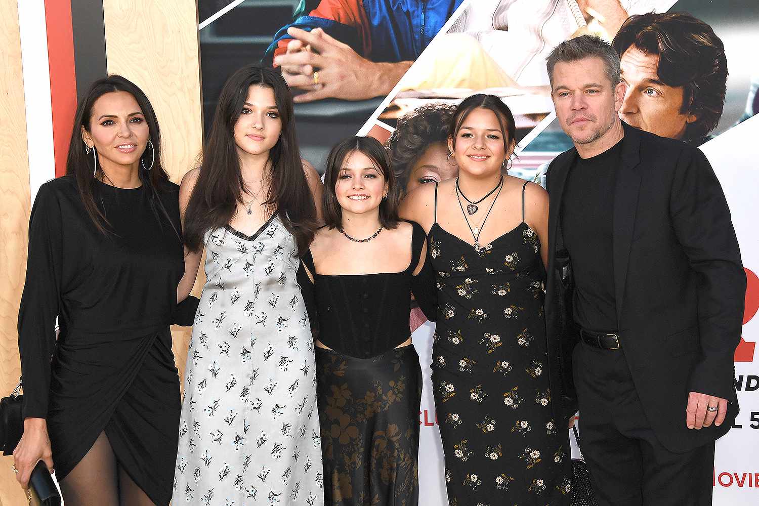 Matt Damon Turns Instigators Premiere Into Family Affair in New York