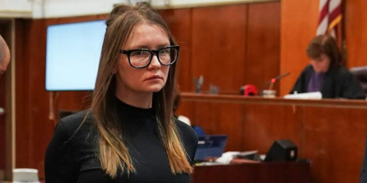 Anna Sorokin in court