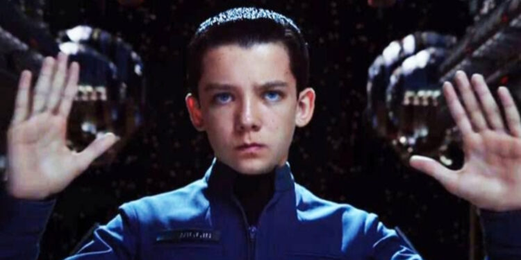 Asa Butterfield in Ender's Game