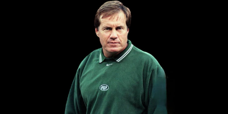 Bill Belichick as New York Jets assistant coach