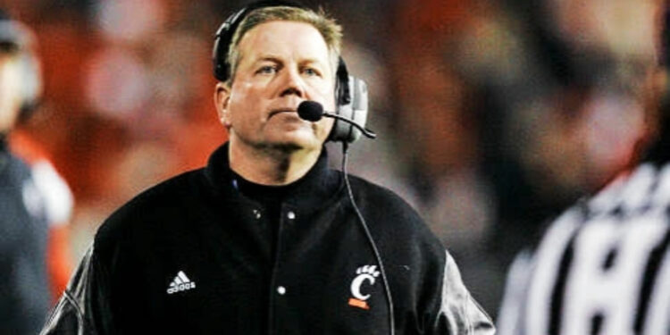 Brian Kelly as Cincinnati’s Bearcats coach