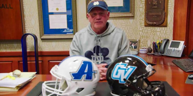 Brian Kelly as Grand Valley State Lakers coach