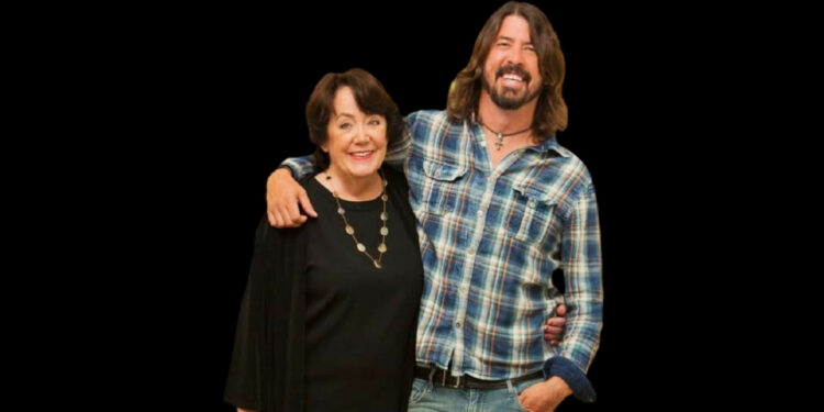 Dave Grohl and his mother