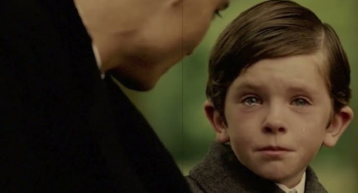 Freddie Highmore as a child actor in Finding Neverland