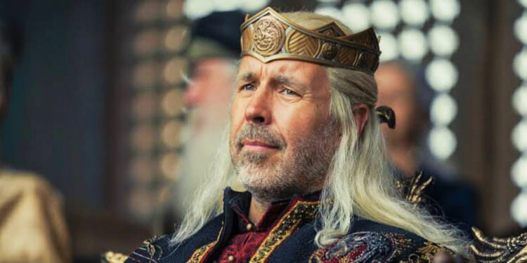 King Viserys I Targaryen in House of the Dragon