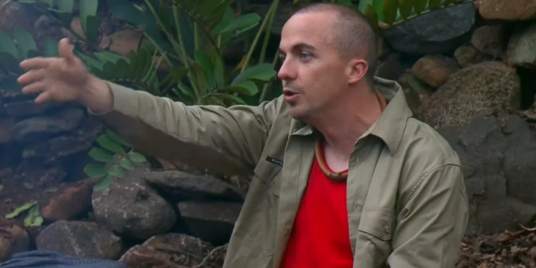 Frankie Muniz in I'm a Celebrity Get Me Out of Here