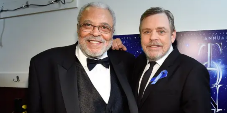 James Earl Jones and Mark Hamill