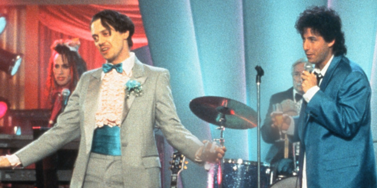 Adam Sandler and Steve Buscemi in The Wedding Singer (1998)