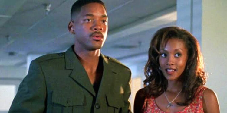 Will Smith and Vivica A. Fox in Independence Day