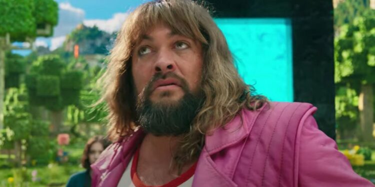 First look of A Minecraft Movie featuring Jason Momoa