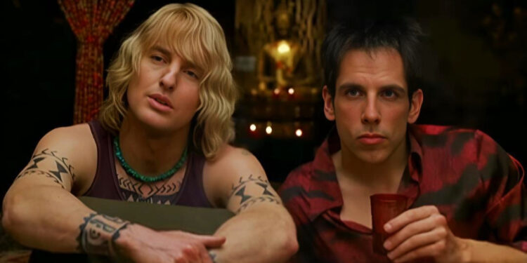 Ben Stiller and Owen Wilson in Zoolander