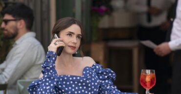 Lily Collins as Emily in Emily in Paris season 4