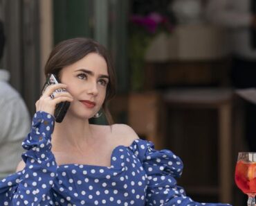 Lily Collins as Emily in Emily in Paris season 4