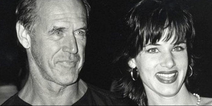 Juliette Lewis and her father Geoffrey Lewis