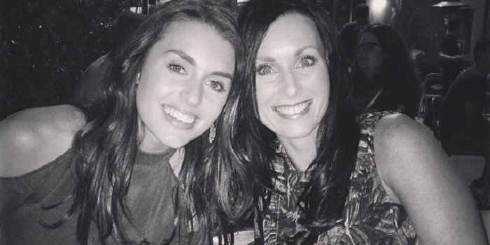 Kathryn McCormick and her mom Sandra