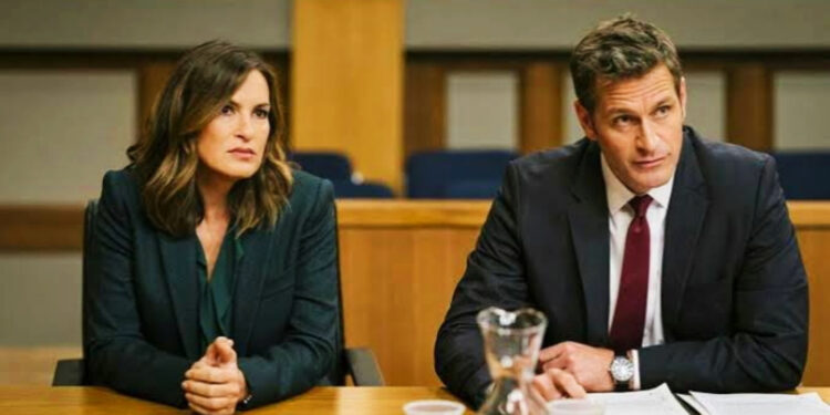 Mariska Hargitay and husband Peter Hermann in SVU