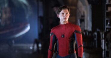 Tom Holland as spider-man in Spider-Man: Far from Home