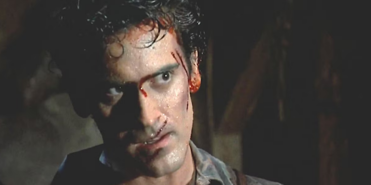 Bruce Campbell in Evil Dead II (1987)