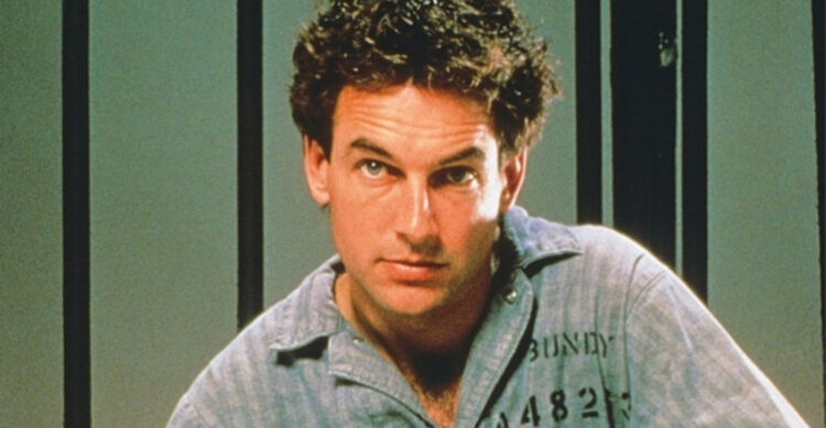 Mark Harmon as Ted Bundy in The Deliberate Stranger