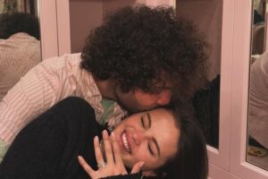 Selena Gomez and Benny Blanco after getting engaged