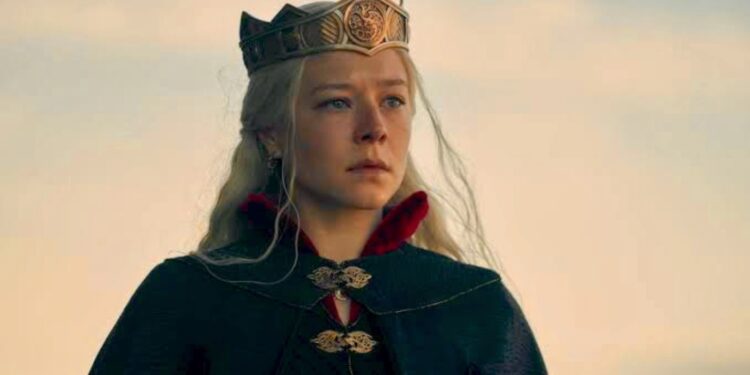 Emma D'Arcy as Rhaenyra in House of the Dragon