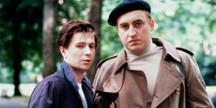 Gary Oldman as Joe Orton in Prick Up Your Ears